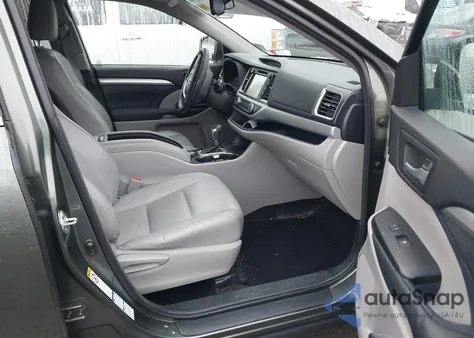 2014 Toyota Highlander Xle V6 from USA, damaged, VIN 5TDJKRFH9ES063912